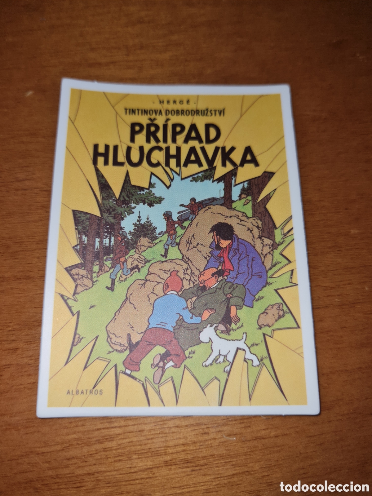Juguetes antiguos y Juegos de colecci&oacute;n: Pegatina cromo Tintin no kinder no panrico no Phoskitos no bollycao