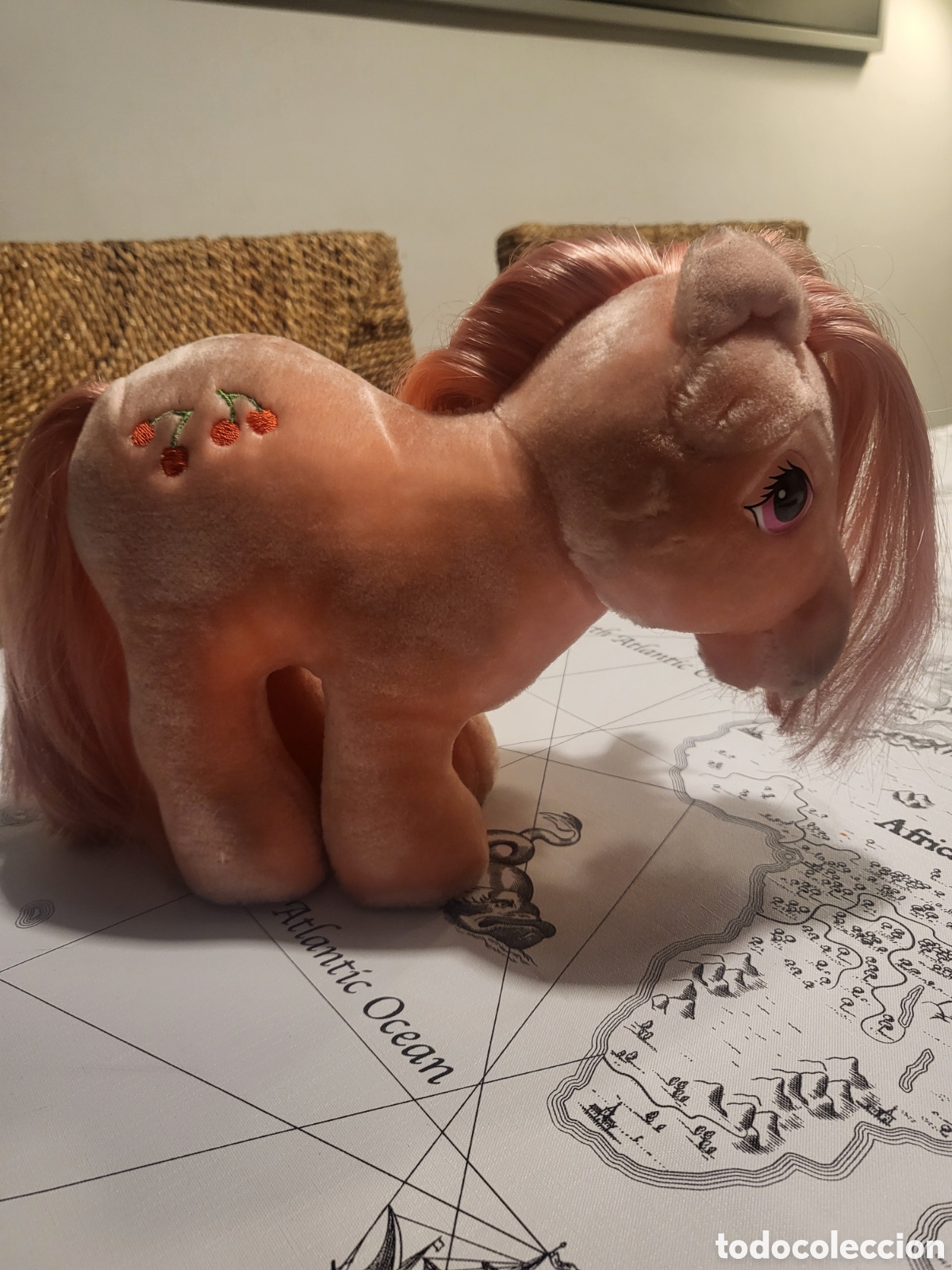 Juguetes antiguos y juegos de colecci&oacute;n: Peluche Mi Peque&ntilde;o Pony. Hasbro 1984.
