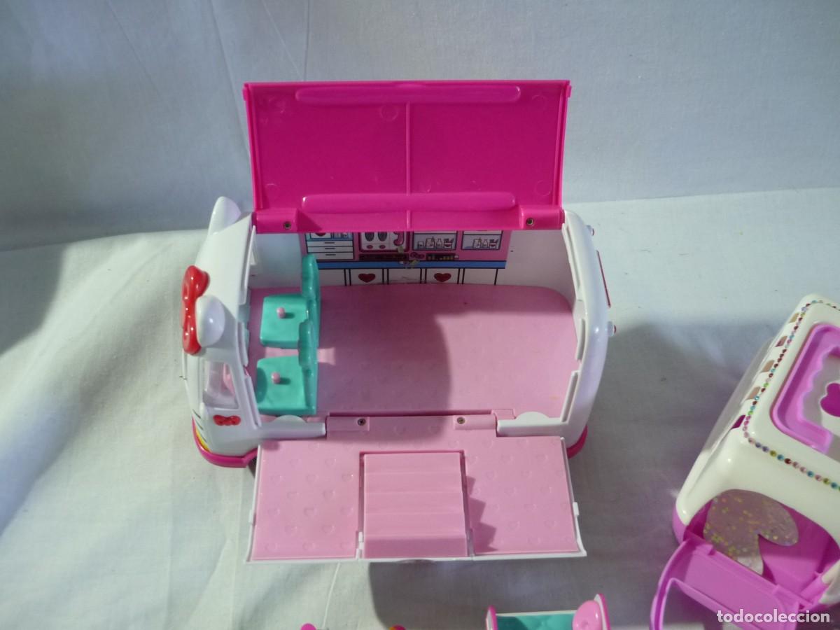 Juguetes antiguos y juegos de colecci&oacute;n: Conjunto de elementos de Hello Kitty - Foto 4