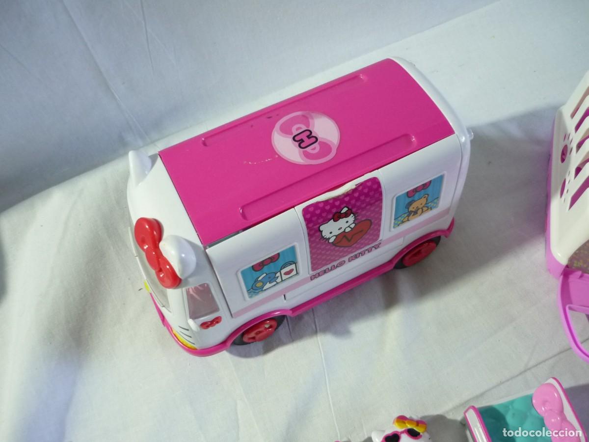 Juguetes antiguos y juegos de colecci&oacute;n: Conjunto de elementos de Hello Kitty - Foto 5