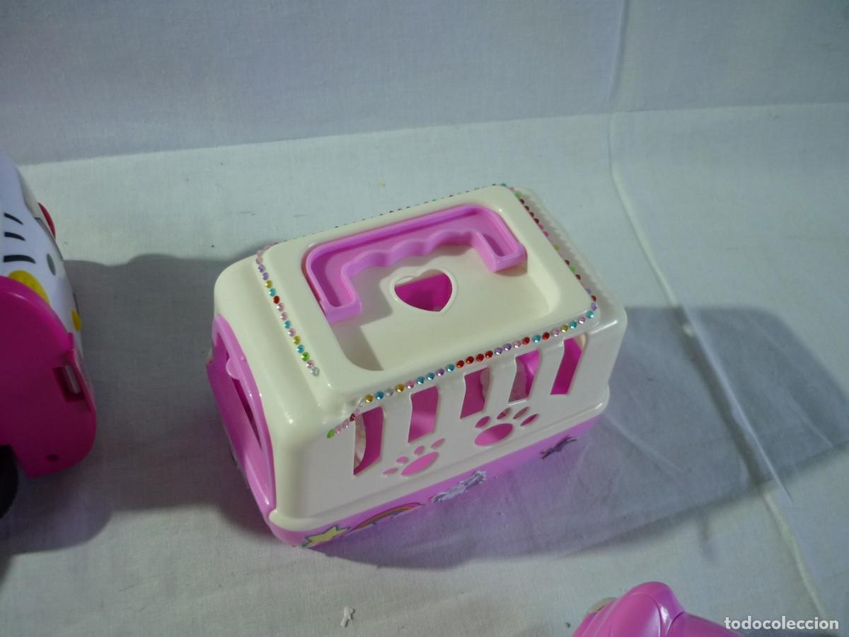 Juguetes antiguos y juegos de colecci&oacute;n: Conjunto de elementos de Hello Kitty - Foto 8