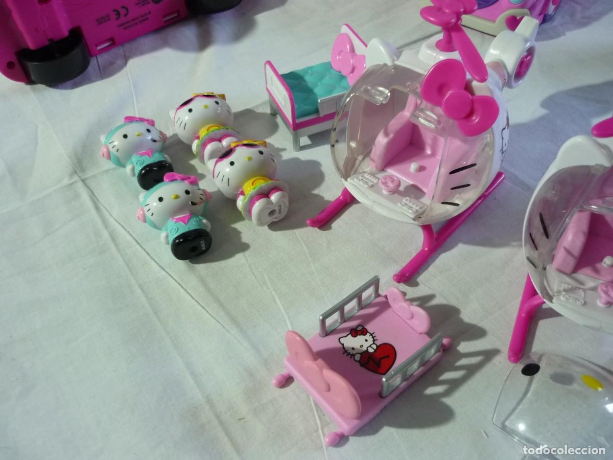 Juguetes antiguos y juegos de colecci&oacute;n: Conjunto de elementos de Hello Kitty - Foto 12