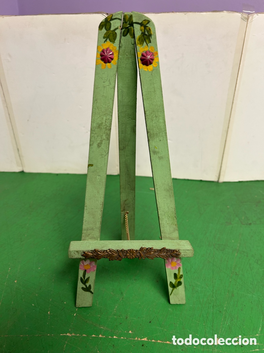 Antique Toys and Collectible Games: CABALLETE DE MADERA CON ADORNO METAL