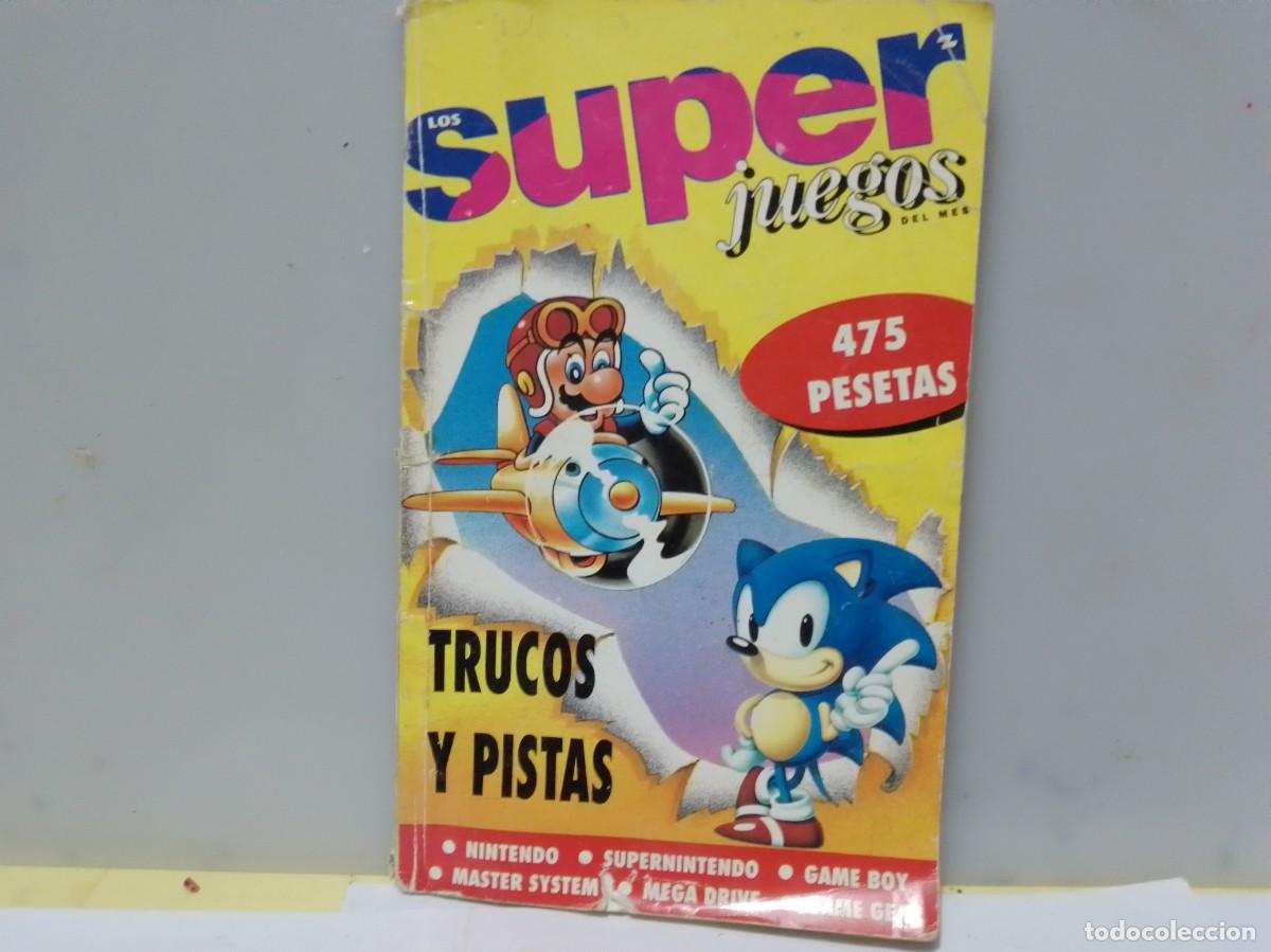 Juguetes antiguos y Juegos de colecci&oacute;n: SEGA Superjuegos trucos y pistas