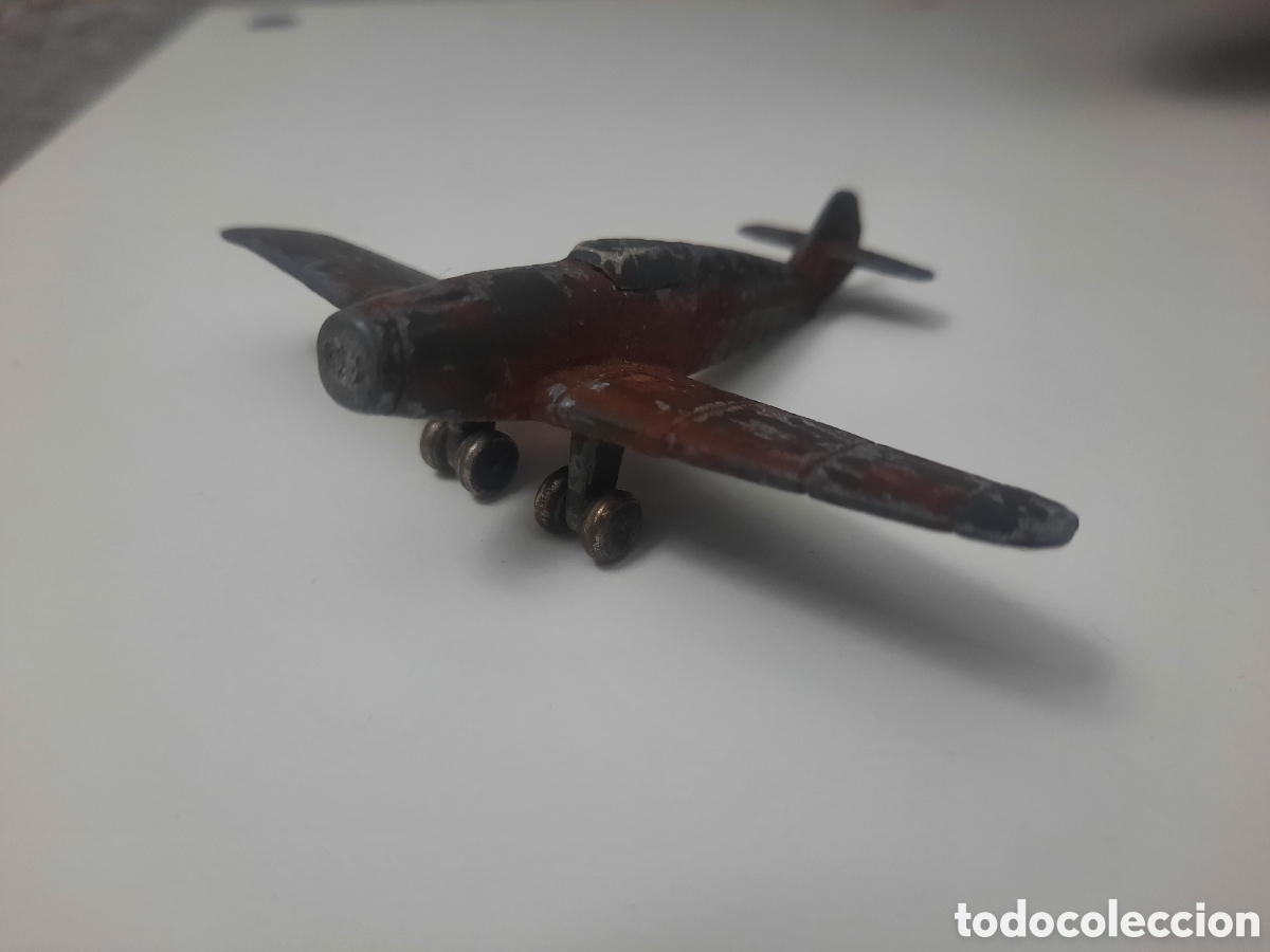 Juguetes antiguos y Juegos de colecci&oacute;n: AVIONETA DE PLOMO PILEN S.A. M.700 MADE IN SPAIN.