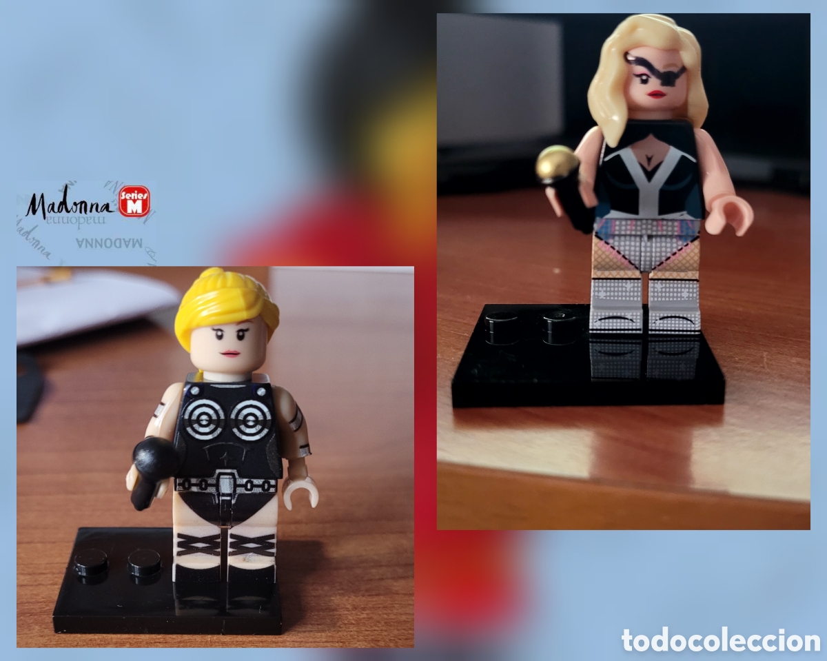 Juguetes antiguos y Juegos de colecci&oacute;n: Madonna vs Taylor Swift minifiguras personalizadas