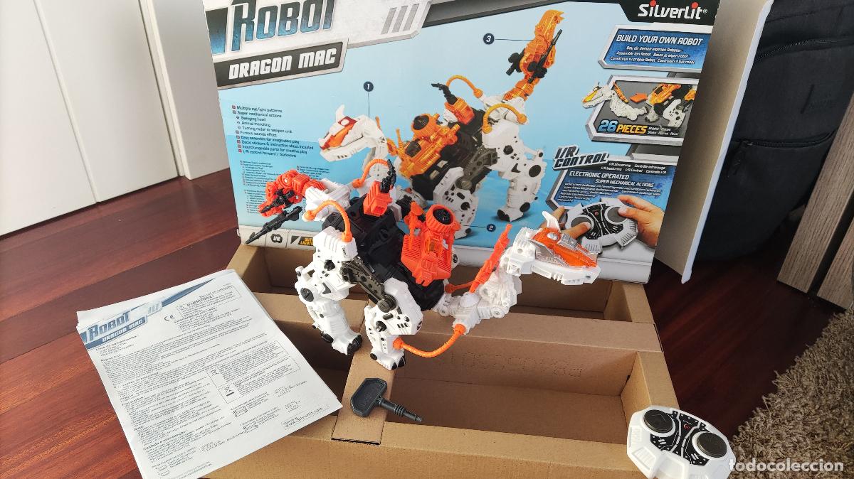 Juguetes antiguos y juegos de colecci&oacute;n: ROBOT DRAGON MAC - SILVERLIT - Foto 5