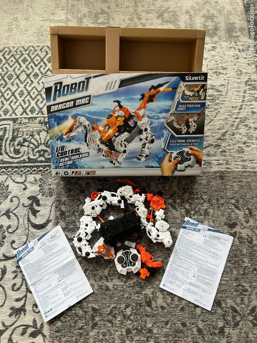 Juguetes antiguos y juegos de colecci&oacute;n: ROBOT DRAGON MAC - SILVERLIT - Foto 1