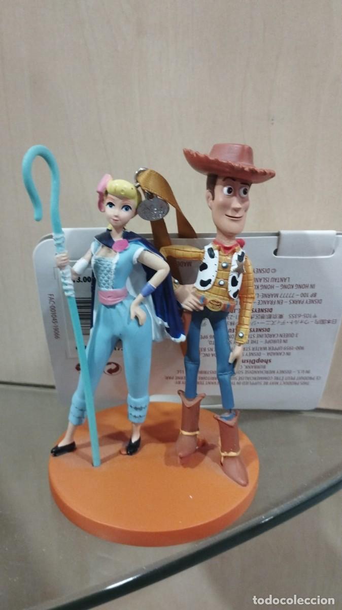 Juguetes antiguos y juegos de colecci&oacute;n: Adorno colgante Woody y Bo Peep, Toy Story 4, Disney Store