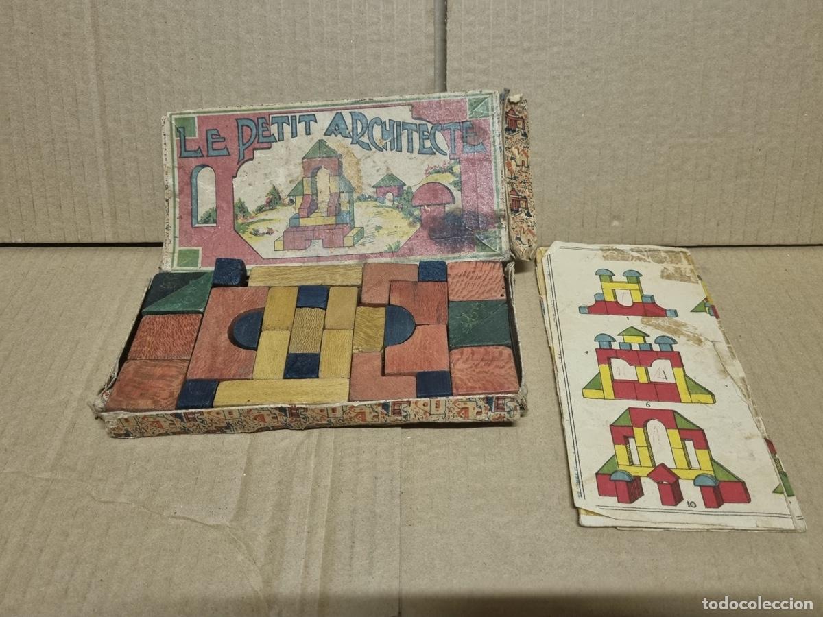 Brinquedos antigos e Jogos de cole&ccedil;&atilde;o: Le petit architecte juego de arquitectura