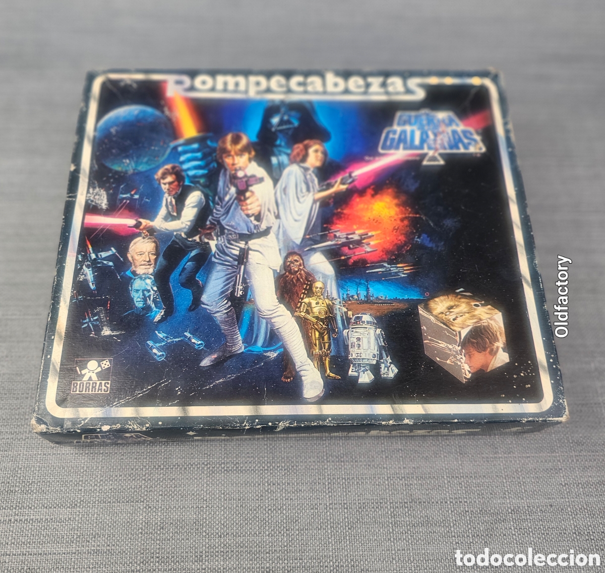 Juguetes antiguos y Juegos de colecci&oacute;n: Puzzle vintage Star Wars Borras Ref 2030 del a&ntilde;o 1978