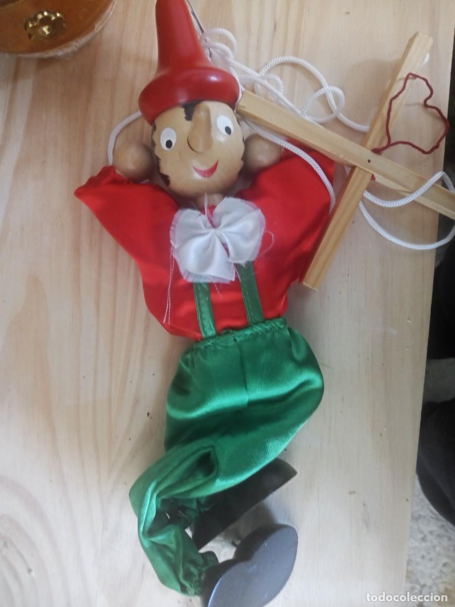 Juguetes antiguos y Juegos de colecci&oacute;n: BONITO MU&Ntilde;ECO MARIONETA PINOCHO