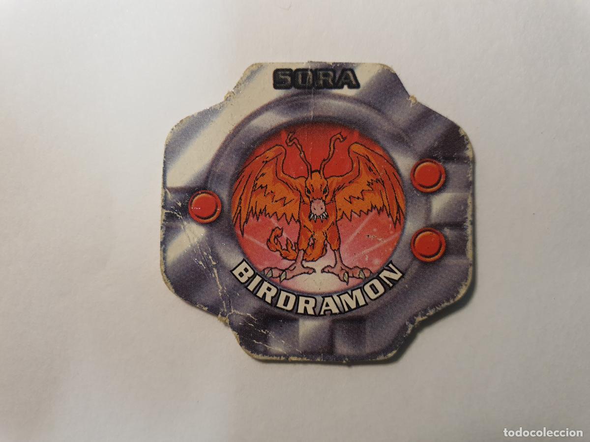 Juguetes antiguos y Juegos de colecci&oacute;n: TAZO DIGIMON 2000 - RELOJ CHICLE VIDAL - N&ordm; BIRDRAMON