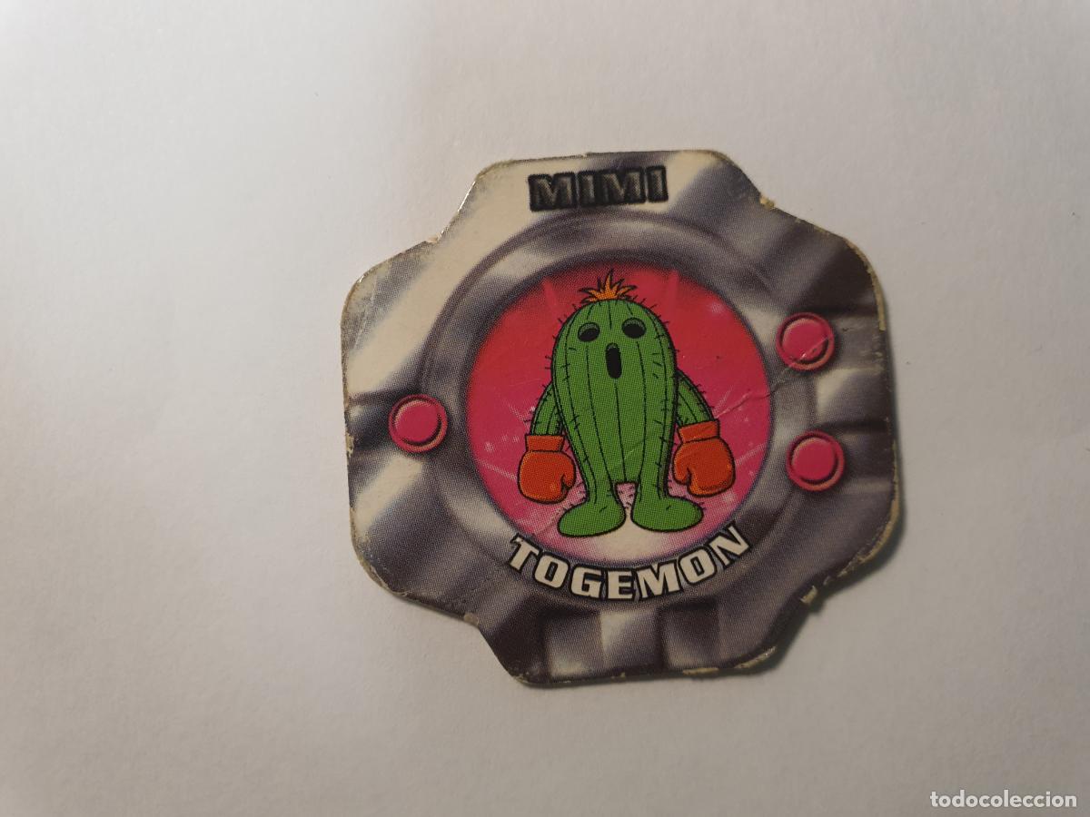 Juguetes antiguos y Juegos de colecci&oacute;n: TAZO DIGIMON 2000 - RELOJ CHICLE VIDAL - N&ordm; TOGEMON
