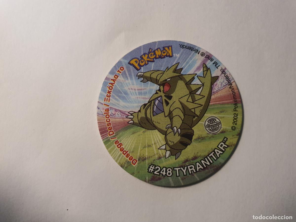 Brinquedos antigos e Jogos de cole&ccedil;&atilde;o: TAZO POKEMON -- A&Ntilde;O 2002 -- POKEMON TAZOS LEAGUE 2 -- MATUTANO - ESPA&Ntilde;A -- N&ordm; 248 CON PEGATINA