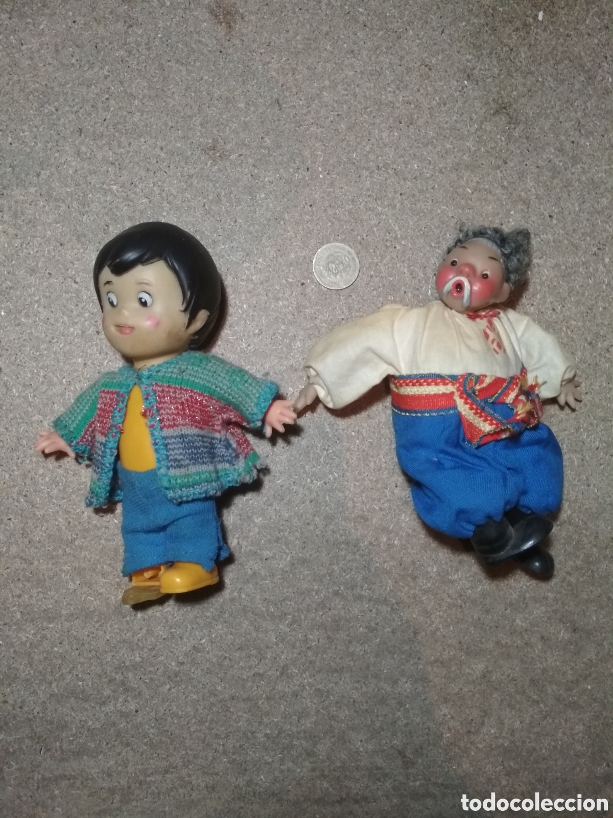 Giocattoli antichi e Giochi di collezione: Mu&ntilde;ecos retro antiguos