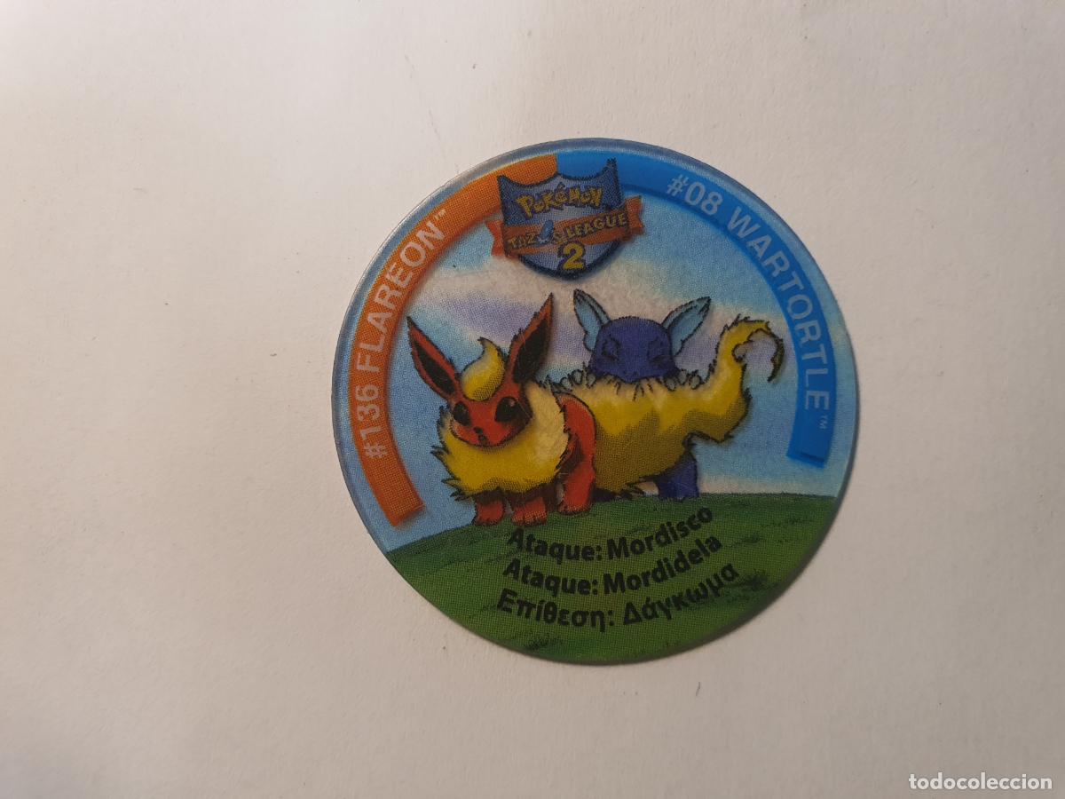 Juguetes antiguos y Juegos de colecci&oacute;n: TAZO POKEMON -- A&Ntilde;O 2002 -- POKEMON TAZOS LEAGUE 2 -- MATUTANO - ESPA&Ntilde;A -- N&ordm; 136 80