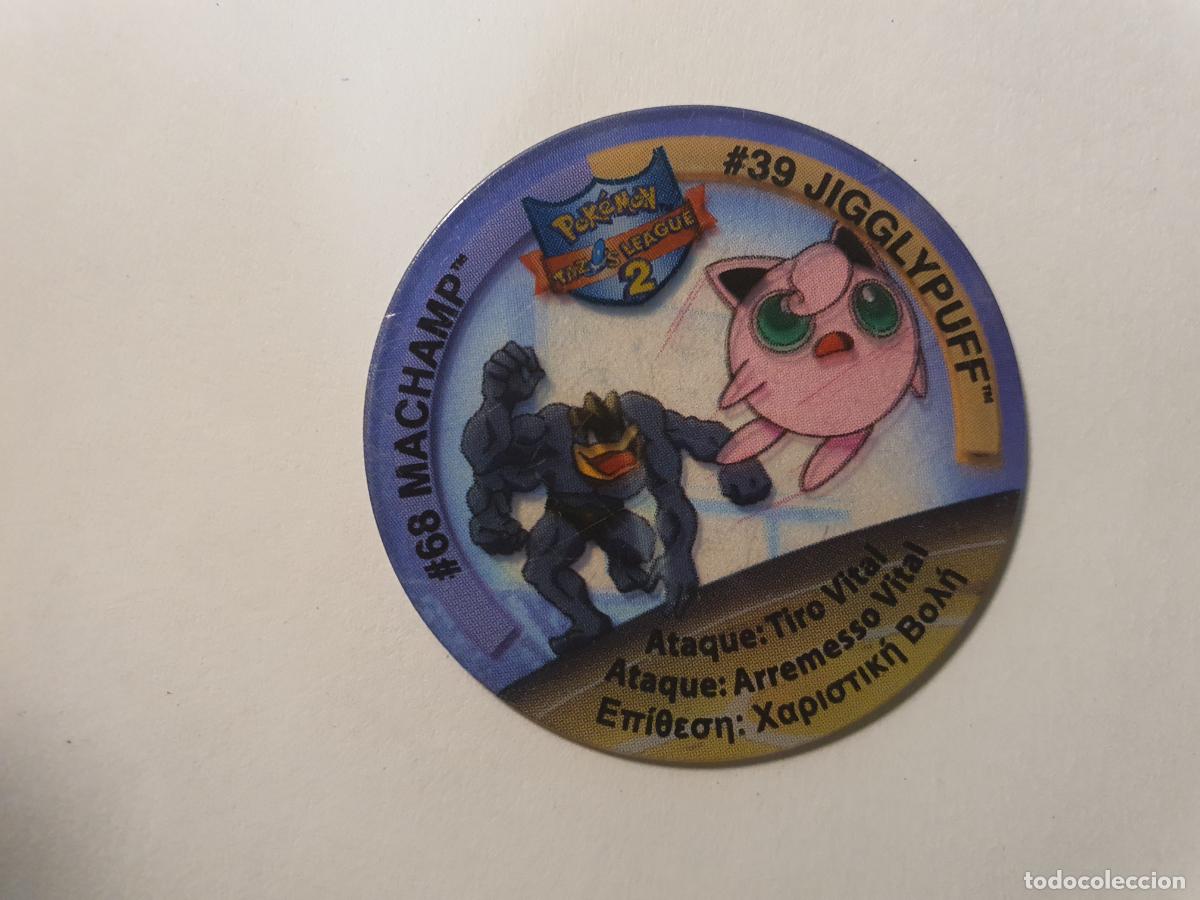 Juguetes antiguos y Juegos de colecci&oacute;n: TAZO POKEMON -- A&Ntilde;O 2002 -- POKEMON TAZOS LEAGUE 2 -- MATUTANO - ESPA&Ntilde;A -- N&ordm; 68 39