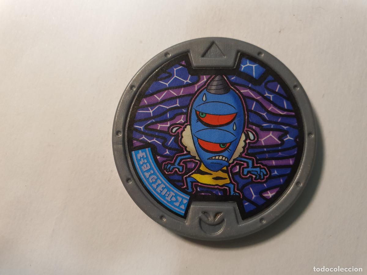 Antique Toys and Collectible Games: TAZO MEDALLA YOKAI YO KAI WATCH A&Ntilde;O 2015 HASBRO - HAS1150