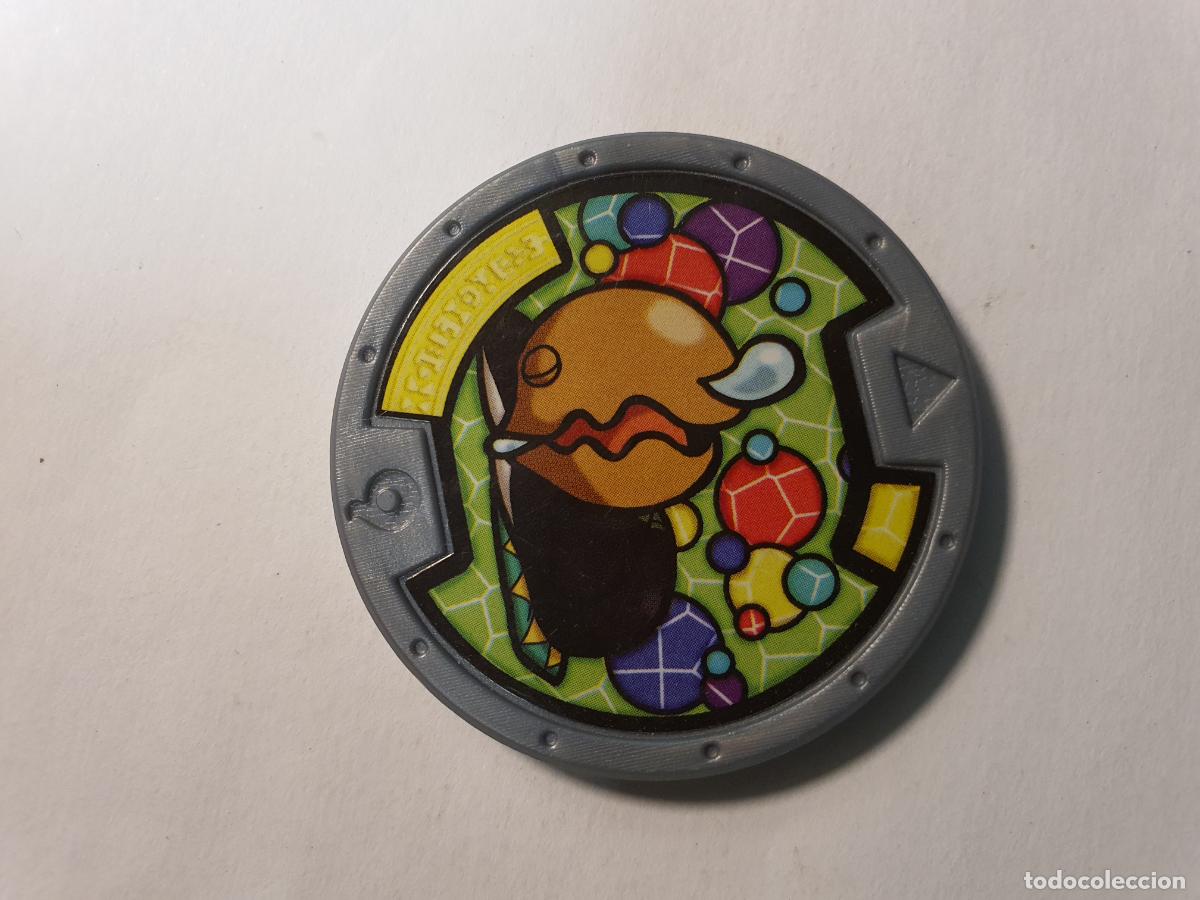 Antique Toys and Collectible Games: TAZO MEDALLA YOKAI YO KAI WATCH A&Ntilde;O 2015 HASBRO - HAS1032