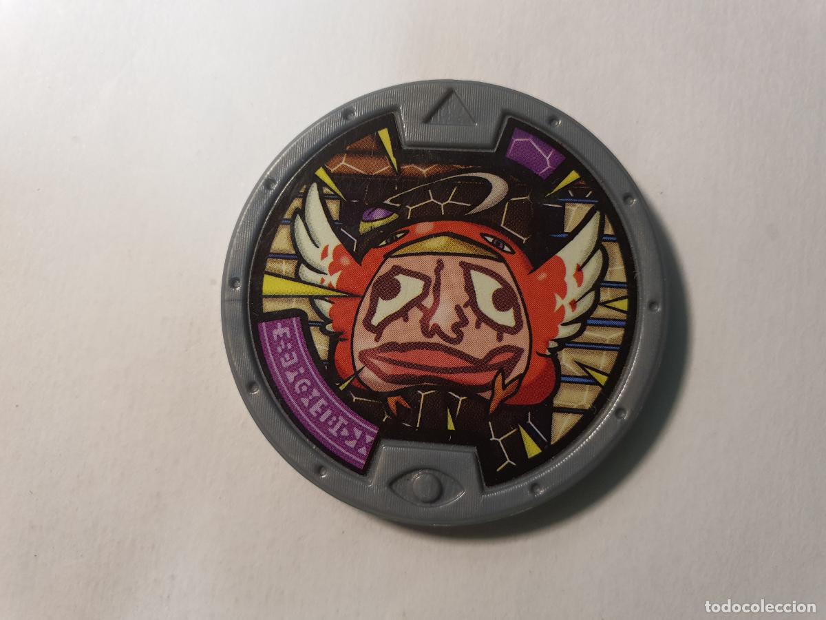 Brinquedos antigos e Jogos de cole&ccedil;&atilde;o: TAZO MEDALLA YOKAI YO KAI WATCH A&Ntilde;O 2015 HASBRO - HAS1165