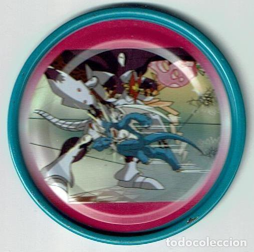 Juguetes antiguos y Juegos de colecci&oacute;n: COLECCI&Oacute;N TAZOS MAGIC BOX INT. DIGIMON DIGITAL MONSTER RAPPERS TAZO METAL CAPS POGS N&Uacute;MERO 58 5 p.