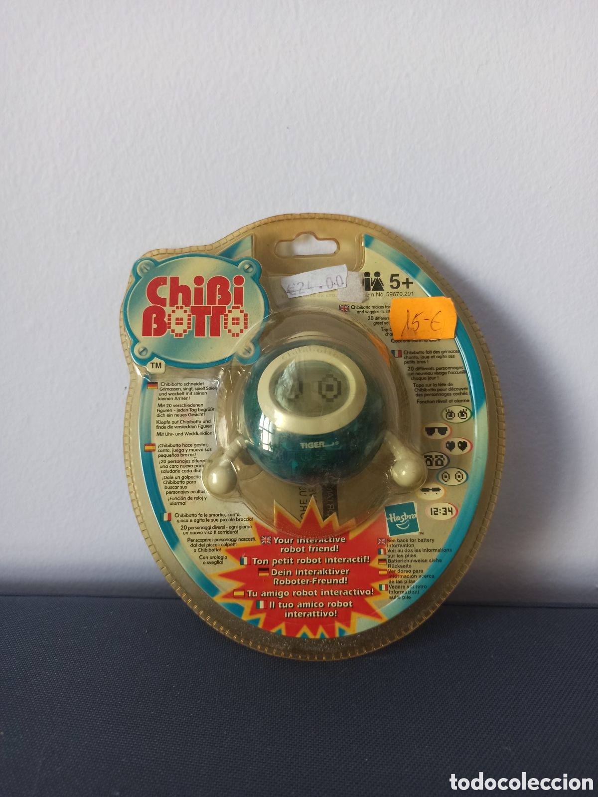 Juguetes antiguos y juegos de colecci&oacute;n: CHIBI BOTTO BLUE HASBRO