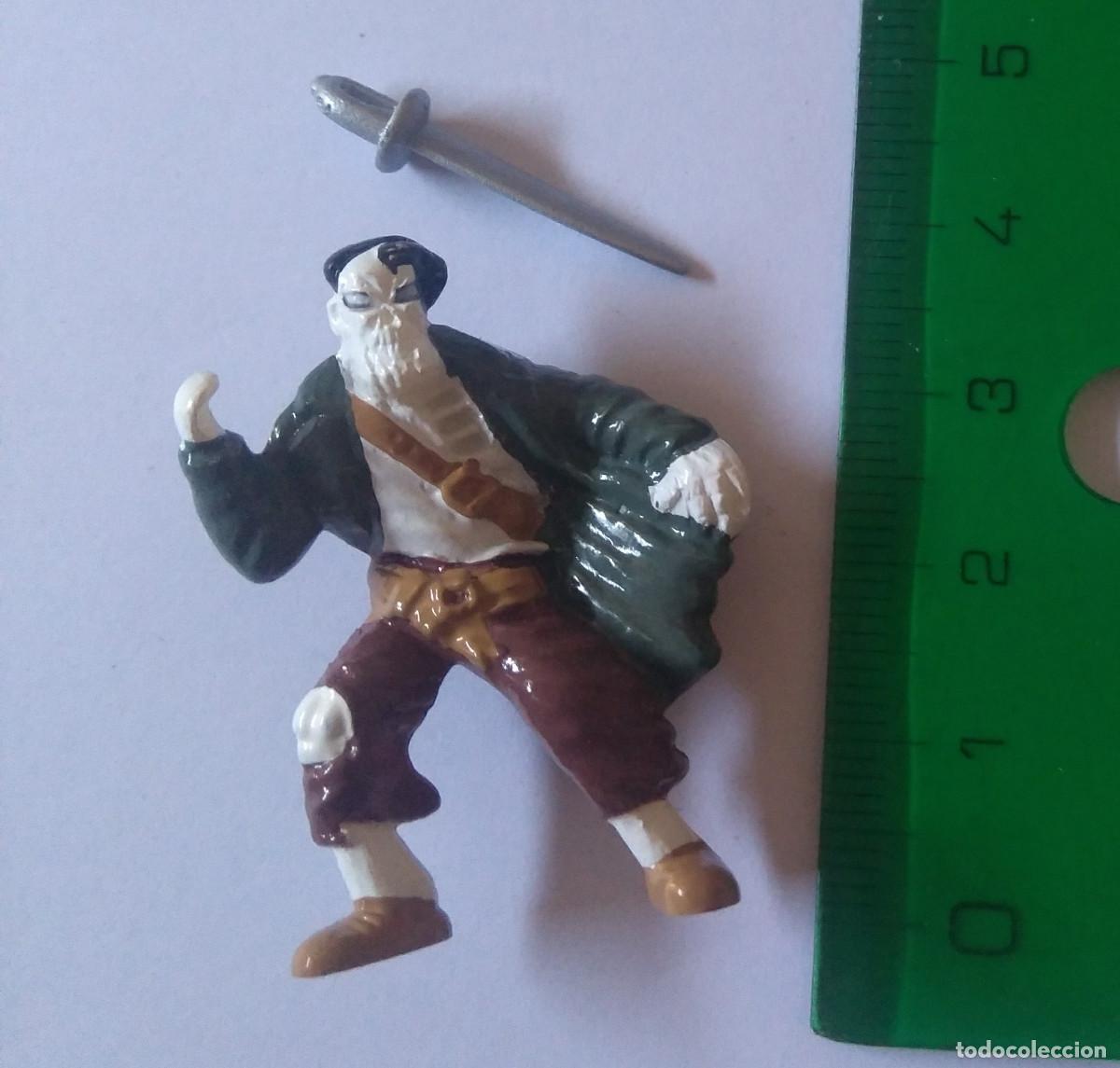 Juguetes antiguos y Juegos de colecci&oacute;n: figurita dolzi dolci preziosi piratas caribe caribbean pirates quittance mini figura mu&ntilde;eco escala