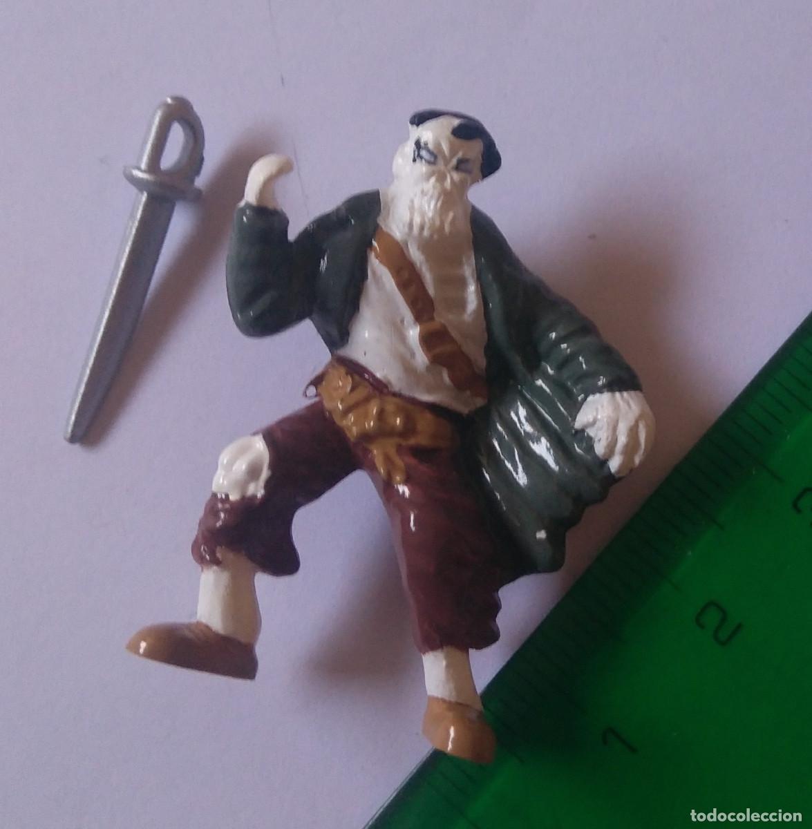 Juguetes antiguos y Juegos de colecci&oacute;n: figurita dolzi dolci preziosi piratas caribe caribbean pirates quittance mini figura mu&ntilde;eco escala