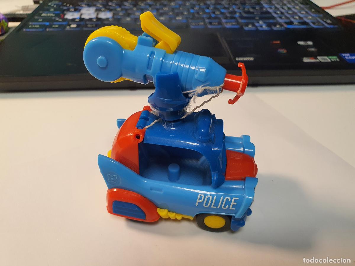 Juguetes antiguos y Juegos de colecci&oacute;n: VEHICULO COCHE SUPERZINGS - Magicbox - SUPERZING - POLICIA LANZADOR - SERIE 5