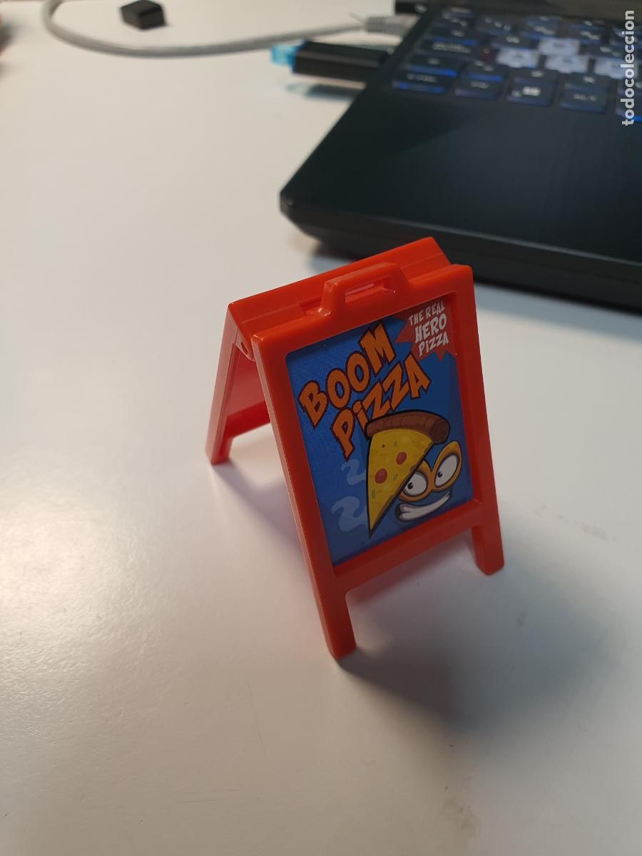 Juguetes antiguos y Juegos de colecci&oacute;n: CARTEL BOOM PIZZA SUPERZINGS - Magicbox SERIE - SUPERZING - ACCESORIOS