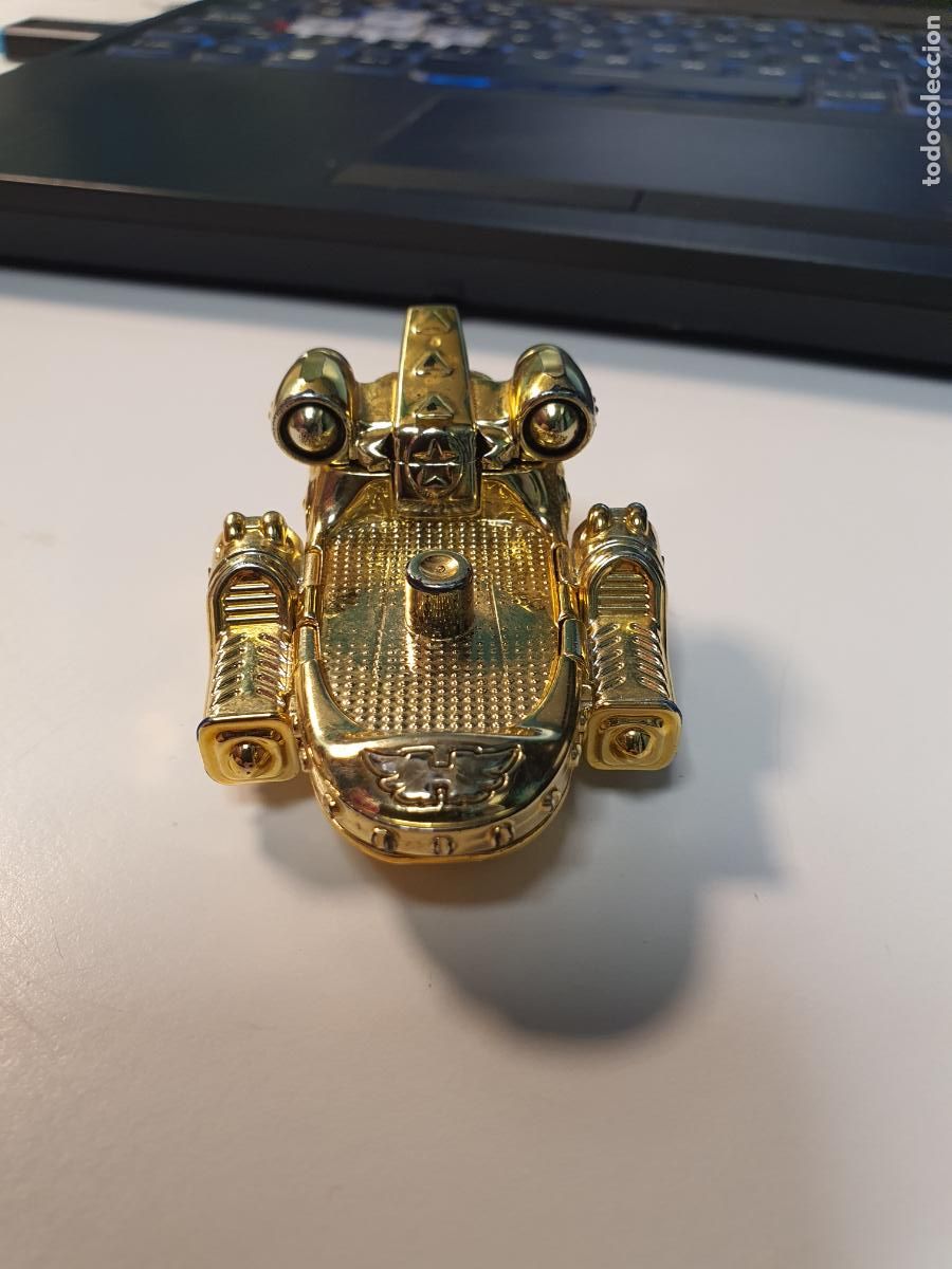 Juguetes antiguos y Juegos de colecci&oacute;n: COCHE VEHICULO ORO DORADO SUPERZINGS - Magicbox SERIE 3 - SUPERZING - ULTRA RARO GOLD SUPERSLIDER