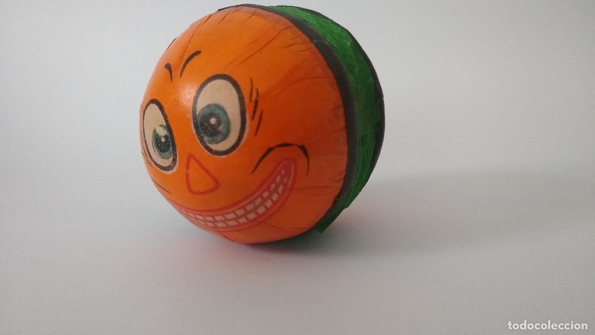 Giocattoli antichi e Giochi di collezione: Pelota cart&oacute;n piedra sonora sistema fuelle a&ntilde;os 30