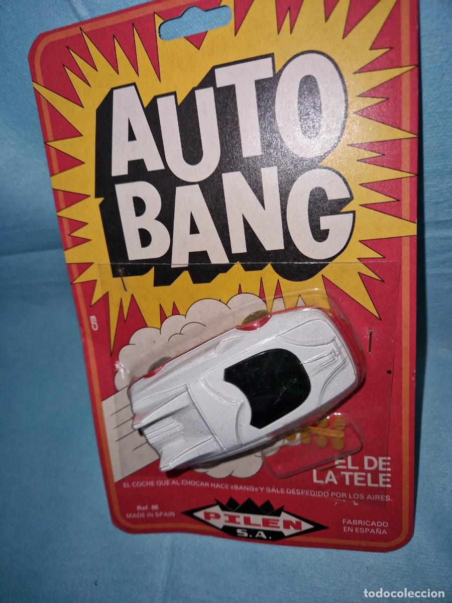 Juguetes antiguos y Juegos de colecci&oacute;n: Pilen auto bang blister original, con fulminantes,