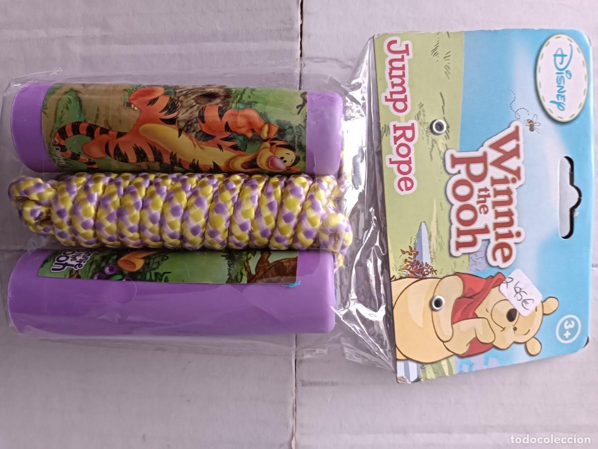 Juguetes antiguos y juegos de colecci&oacute;n: Comba saltar Winnie the Pooh