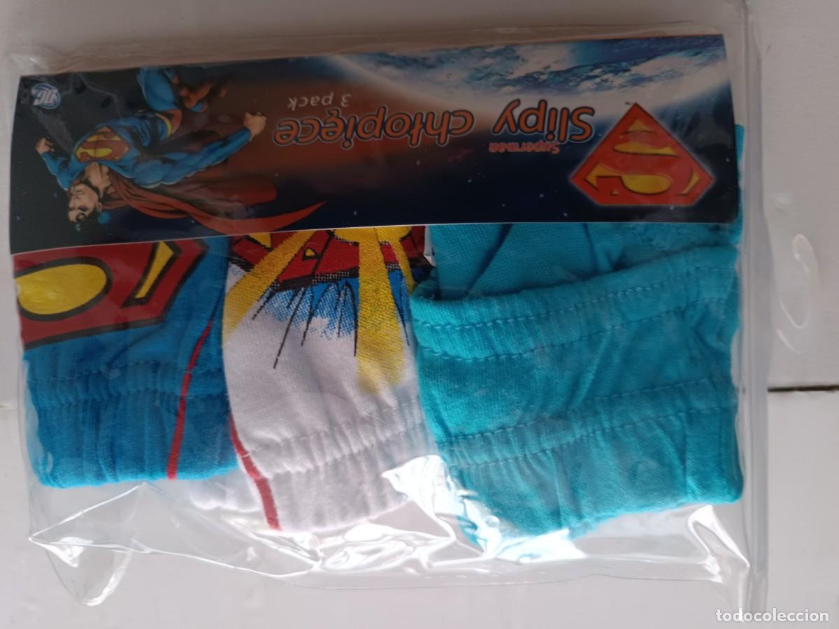 Juguetes antiguos y juegos de colecci&oacute;n: Pack slip Superman 2-3 a&ntilde;os