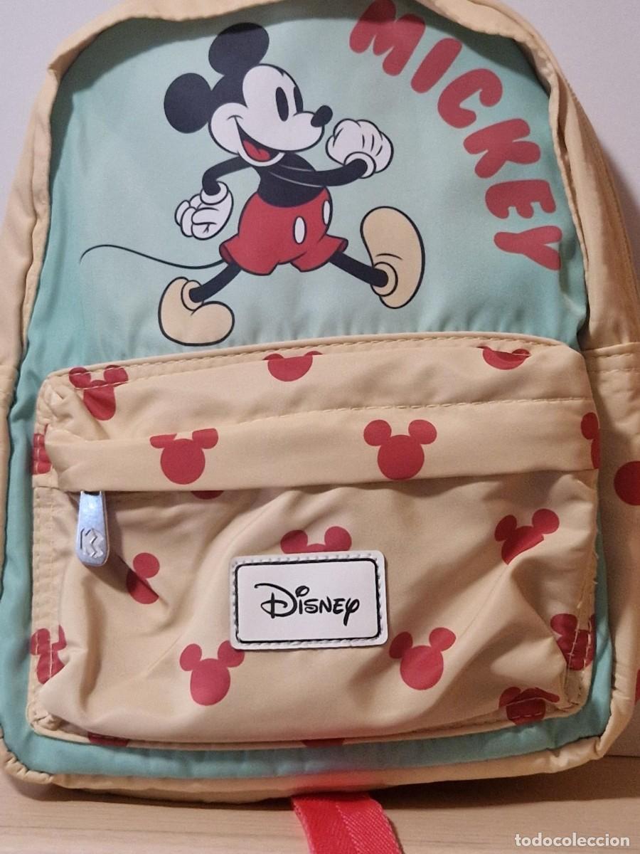 Juguetes antiguos y juegos de colecci&oacute;n: Disney-Mochila Joy, 22 x 27 cm, Capacidad 5L, Mickey Mouse Walk