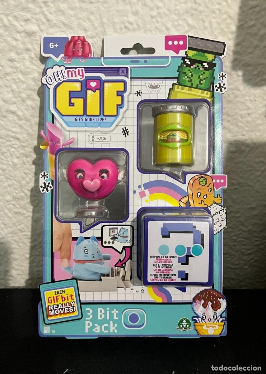 Juguetes antiguos y juegos de colecci&oacute;n: 3 Bit Pack - Oh! My Gif - Giochi Preziosi