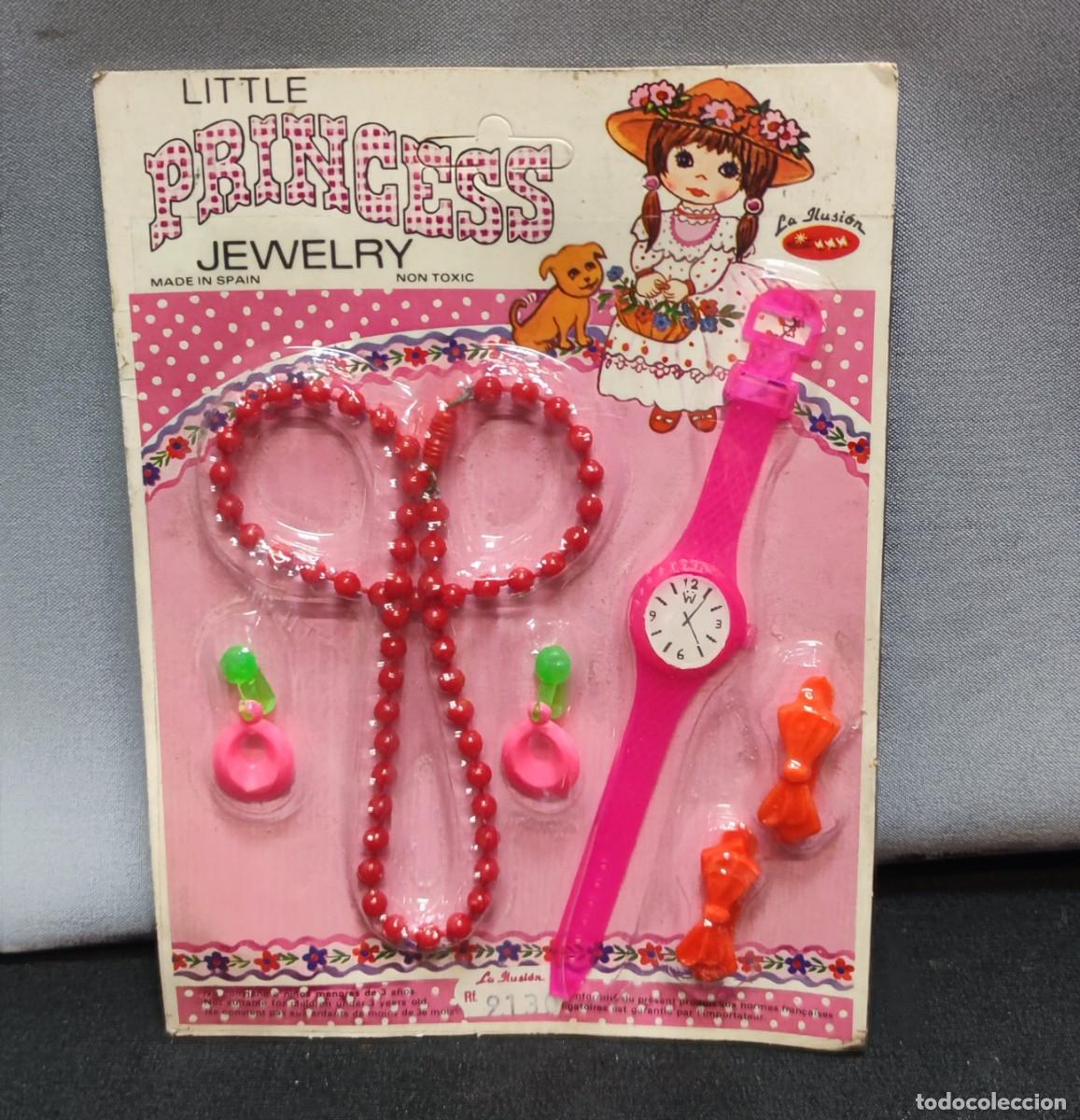 Brinquedos antigos e Jogos de cole&ccedil;&atilde;o: Antiguo Bl&iacute;ster de collares Little Beauty