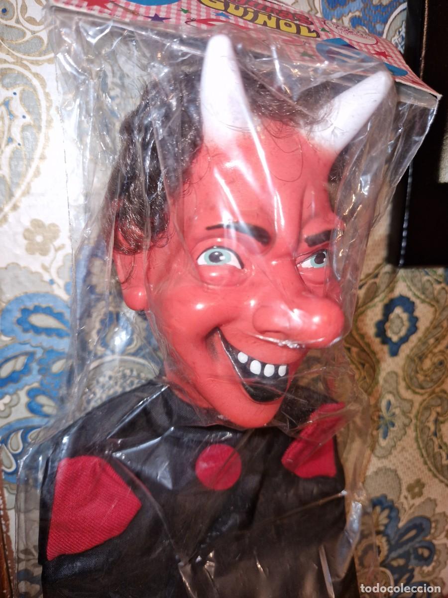 Juguetes antiguos y Juegos de colecci&oacute;n: MARIONETA GUI&Ntilde;OL DEMONIO LUCIFER DE FAMOSA