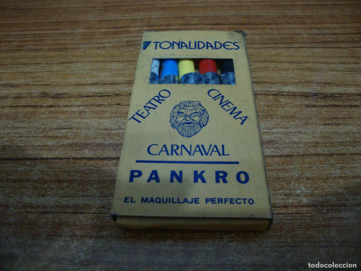 Juguetes antiguos y Juegos de colecci&oacute;n: RARA CAJA TONALIDADES TEATRO CINEMA CARNAVAL PANKRO EL MAQUILLAJE PERFECTO