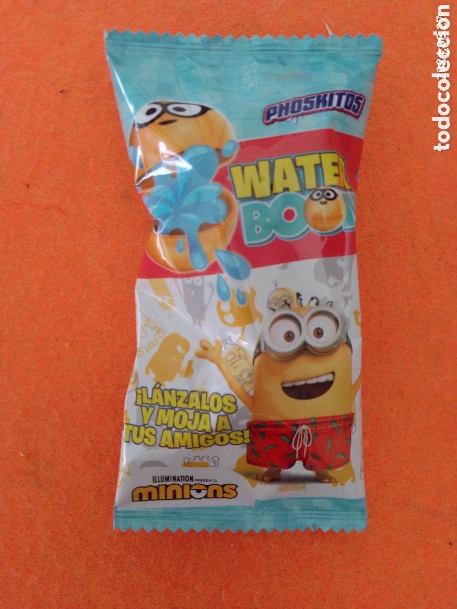 Jouets Anciens et Jeux de collection: WATER BOOM- PHOSKITOS - MINIONS - EN SU BLISTER . NUEVO . A ESTRENAR