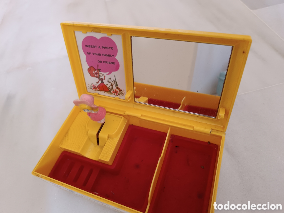 Juguetes antiguos y Juegos de colecci&oacute;n: JOYERO-CAJA DE MUSICA INFANTIL JAPONES LADY MATE, A&Ntilde;OS 70,