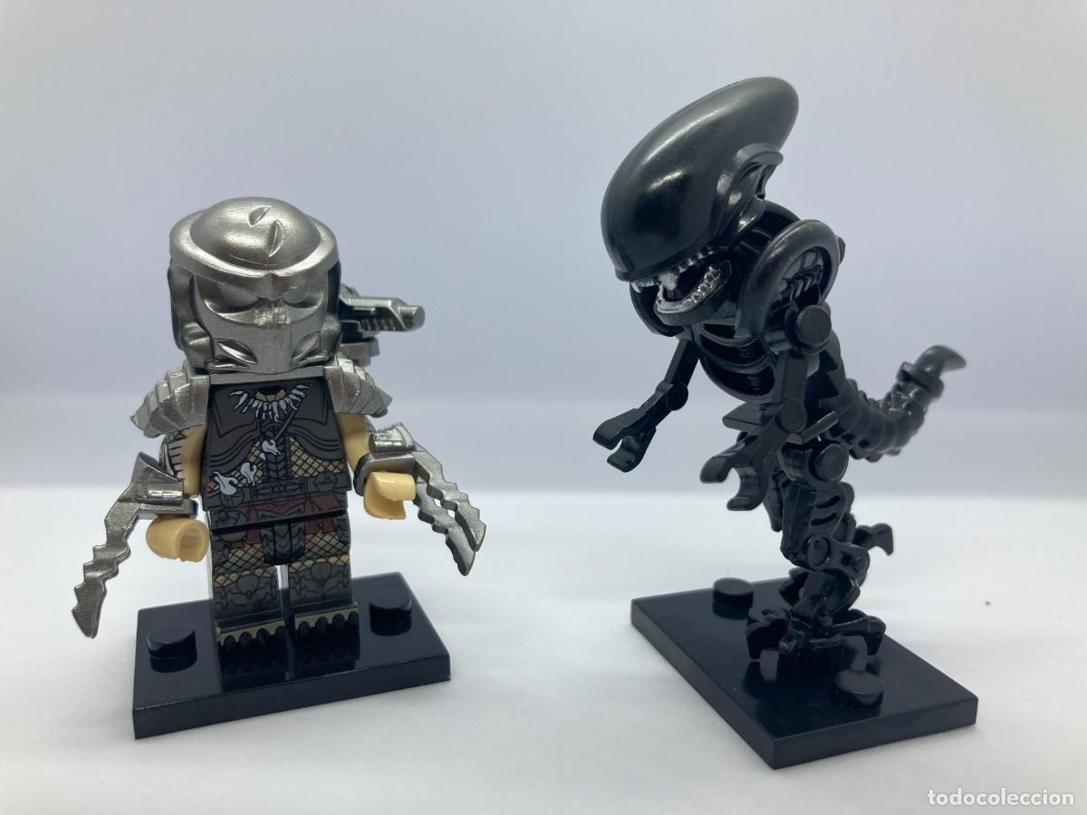 Juguetes antiguos y Juegos de colecci&oacute;n: Lego compatible Alien y Predator