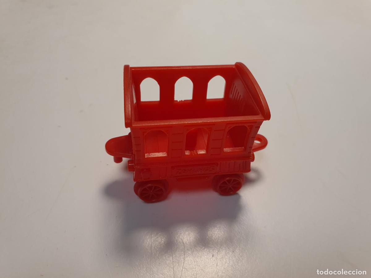 Antique Toys and Collectible Games: LOTE FIGURA JUGUETE ZOMLINGS - ACCESORIOS TREN VAGONETA