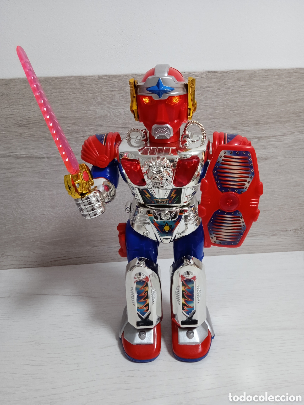 Juguetes antiguos y Juegos de colecci&oacute;n: ROBOT METAL FIGHTER TIPO MAZINGER Z