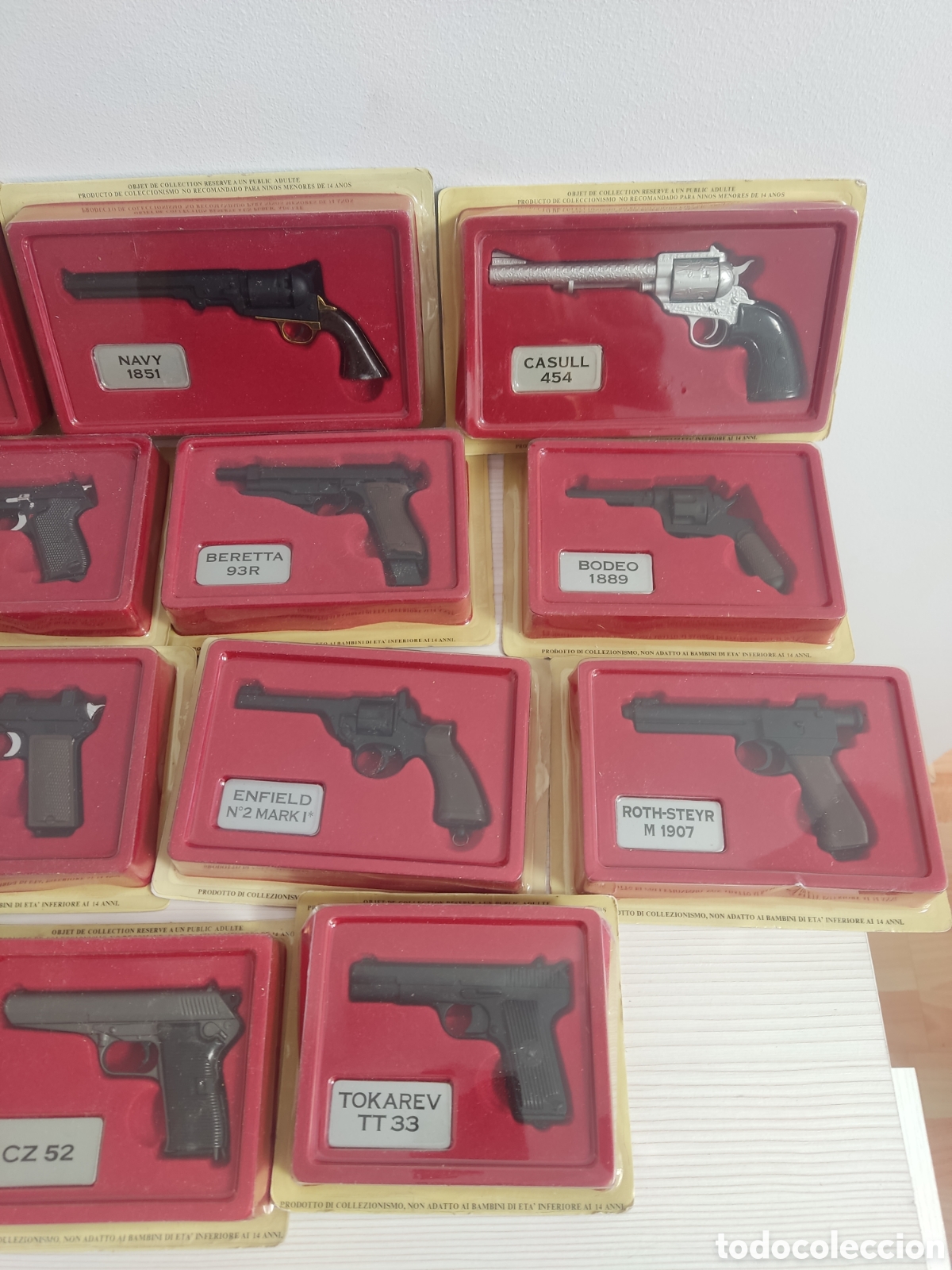 Juguetes antiguos y juegos de colecci&oacute;n: COLECCION PISTOLAS Y REVOLVERES ORBIS / RBA