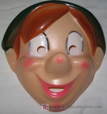 Juguetes antiguos y Juegos de colecci&oacute;n: CARETA DE PINOCHO
