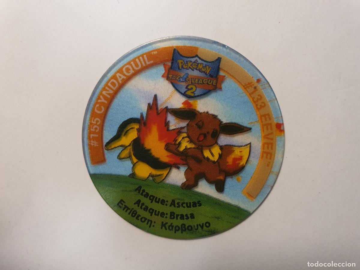 Juguetes antiguos y Juegos de colecci&oacute;n: TAZO POKEMON -- A&Ntilde;O 2002 -- POKEMON TAZOS LEAGUE 2 -- MATUTANO - ESPA&Ntilde;A -- N&ordm; 155 VS 133