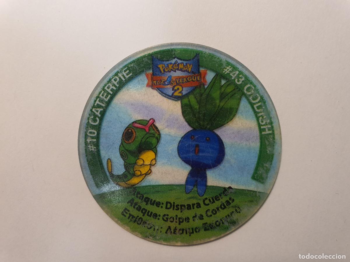 Juguetes antiguos y Juegos de colecci&oacute;n: TAZO POKEMON -- A&Ntilde;O 2002 -- POKEMON TAZOS LEAGUE 2 -- MATUTANO - ESPA&Ntilde;A -- N&ordm; 10 VS 43